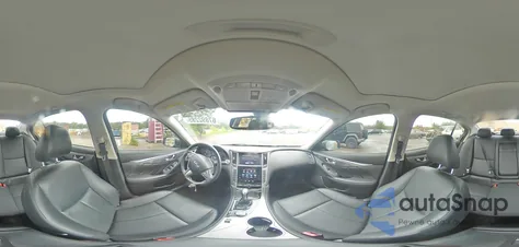 2017 Infiniti Q50 Premium z USA, uszkodzony, nr VIN JN1EV7AP9HM740696